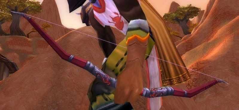 Quillfire Bow of the Wolf