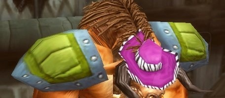 Clefthoof Shoulderguards of the Bandit