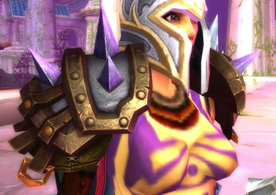 Discarded Silver Hand Spaulders