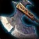 Notched Cobalt War Axe