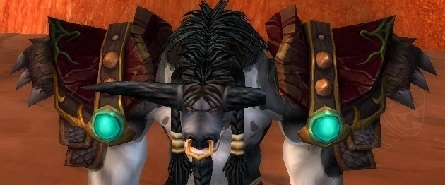 Relentless Gladiator's Wyrmhide Spaulders