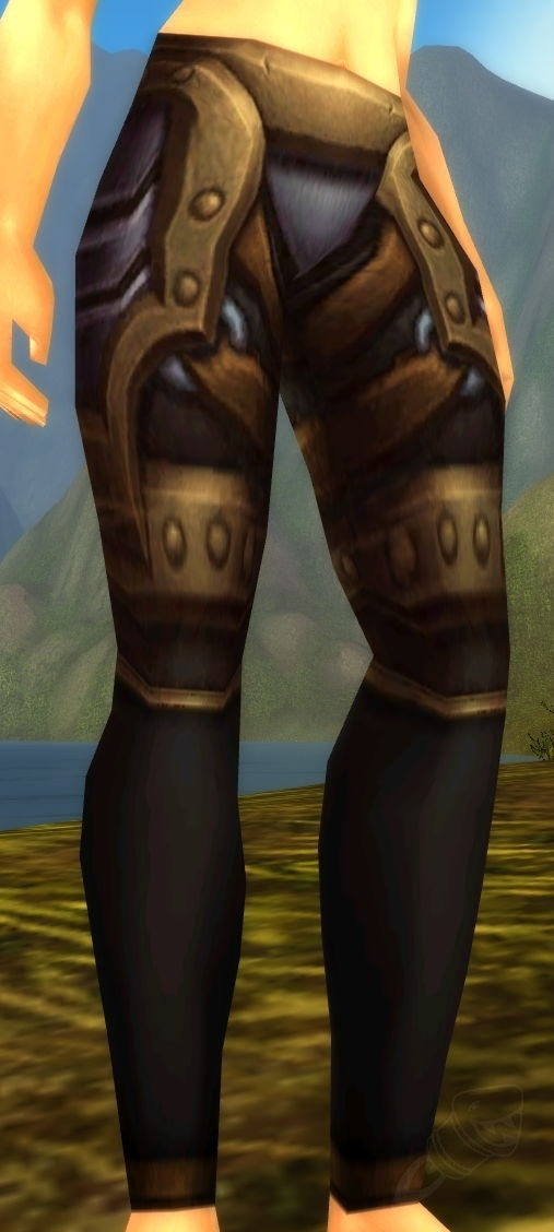 Ornate Saronite Legplates