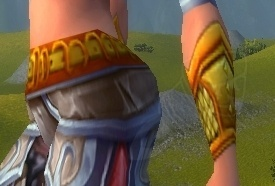 Radiant Silver Armguards