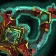 Rain Poppy Staff