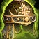 Faded Forest Leather Helm