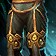 Malevolent Gladiator's Ornamented Legplates