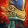 Tyrannical Gladiator's Satin Hood