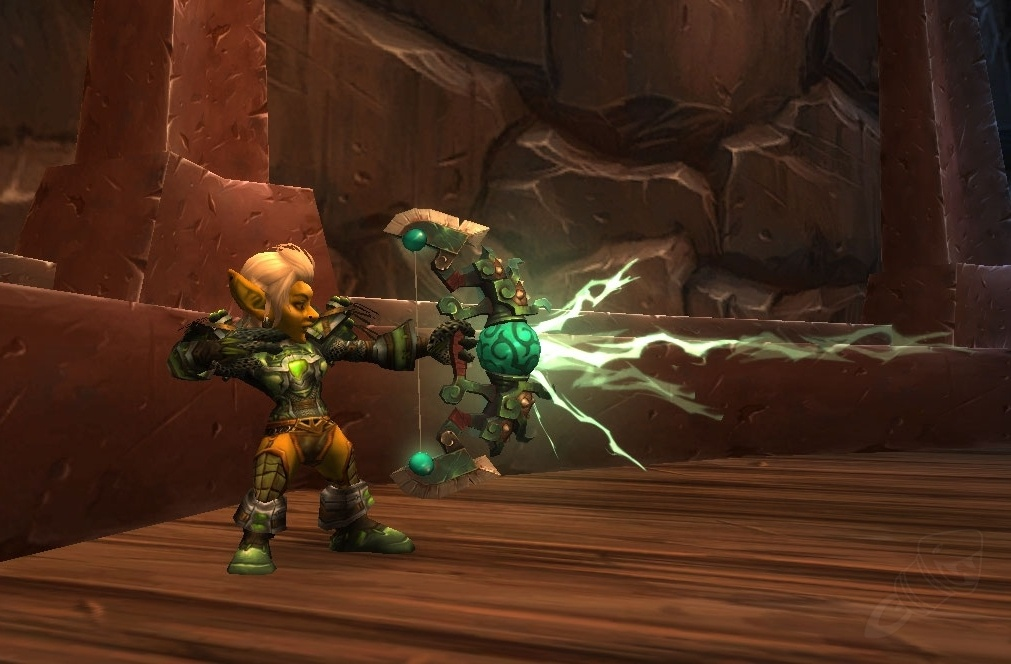 Shattered Tortoiseshell Longbow